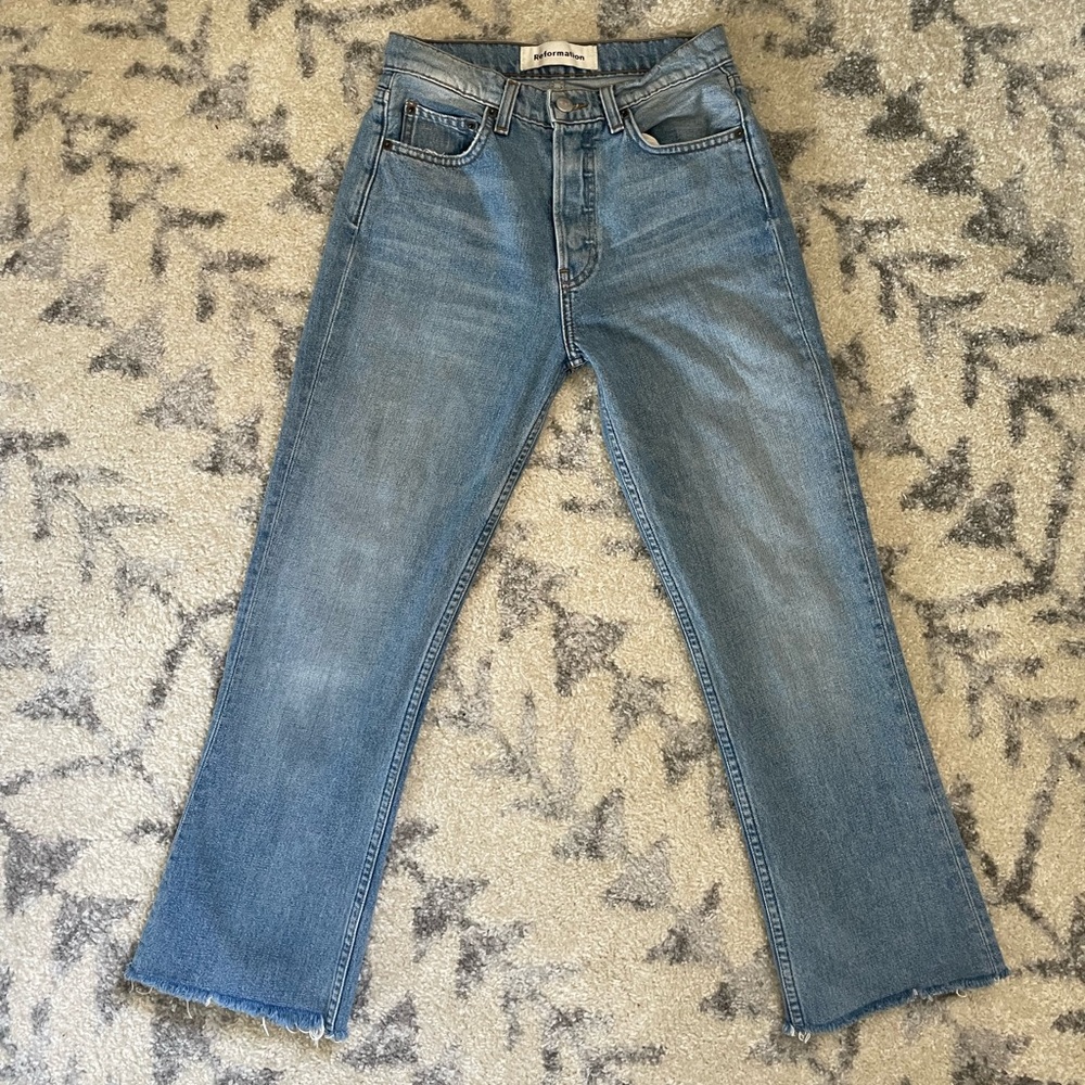 Reformation Jordi Kick Flare Jeans